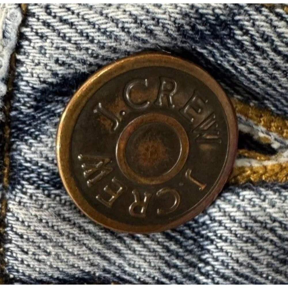 J.Crew Women’s Jean Shorts 24 MICRO MINI Denim Cutoff Raw‎ Hem Frayed 3” Inseam